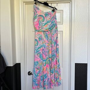 Lilly Pulitzer Mooney midi dress size medium